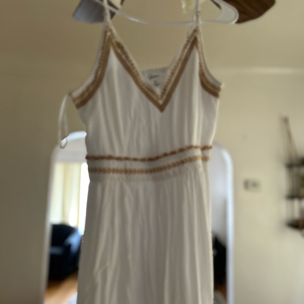 White summer dress